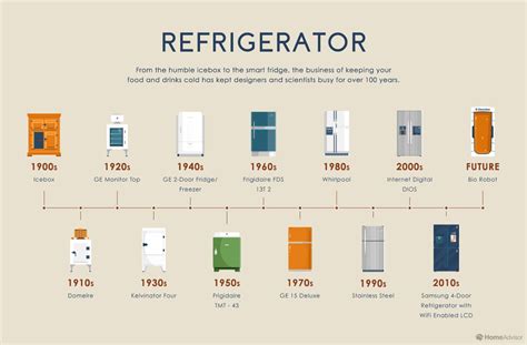Evolution Of Kitchen Appliances Homeadvisor Infographics Kitchn