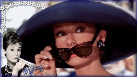 Audrey Hepburn  ¯`·♥mâ§y¢♥ Audrey Hepburn Sunglasses Audrey Hepburn Breakfast At