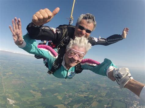 Susan is very smart and can do a lot of things. Skydiving Age Limit: Can You Be Too Old