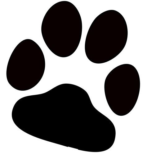 Paw Print Svg Clip Arts Clue Png Transparent Png Full Size Clipart
