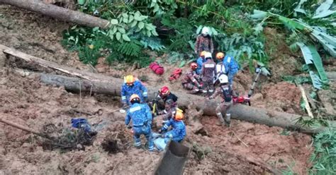 in pictures aftermath of batang kali landslide new straits times