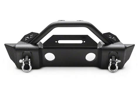 Dv8 Offroad Stubby Hammer Forged Front Bumper For Jeep Wrangler