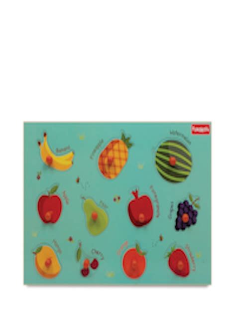 Buy Funskool Multicoloured Fruit Wooden Puzzle Activity Toys And