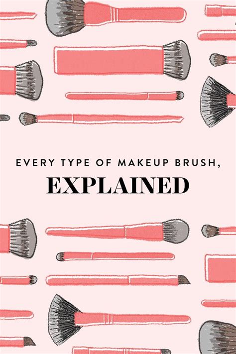 Every Type Of Makeup Brush Finally Explained Via Purewow How To Wash