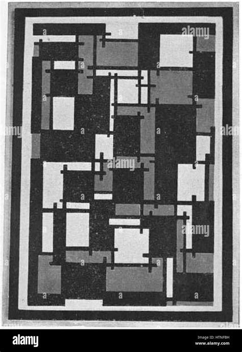 Theo Van Doesburg Composition X Stock Photo Alamy