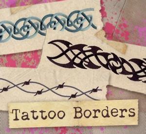Tattoo Borders Design Pack