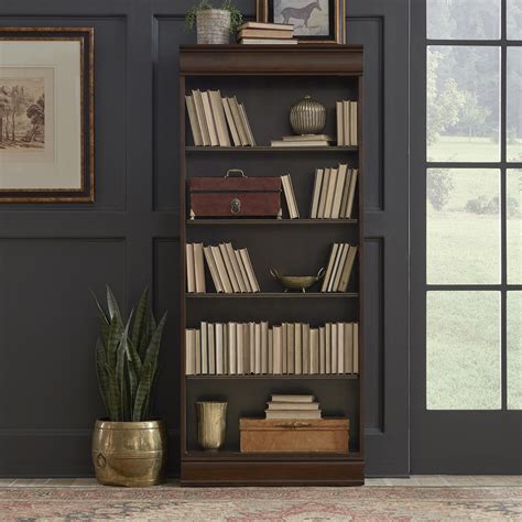 Gothic cabinet craft sells solid wood bookcases that you can buy finished or unfinished to match your décor. Brayton Manor Jr Executive 72 Inch Bookcase (RTA) by ...