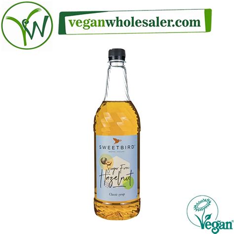 Sweetbird Sugar Free Hazelnut Syrup 1L Vegan Wholesaler