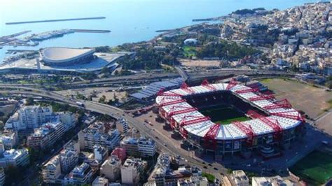 8:31 psv hoeft na een kleine nederlaag in lissabon de droom om de groepsfase van de champions league te bereiken zeker nog niet te laten varen. Karaiskakis Stadium Stock Video Footage - 4K and HD Video ...
