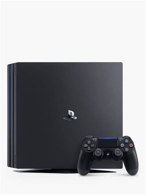 Sony Playstation 4 Pro Console 1tb With Dualshock 4 Controller Jet