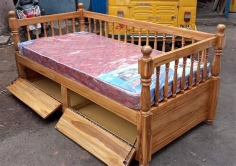Wood Diwan Bed With Storage Size Single At Rs 16500 Piece In