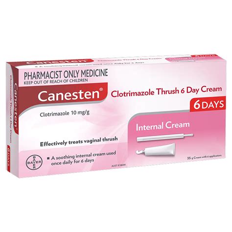 Buy Canesten Clotrimazole Thrush Treatment 6 Day Cream 1 S3 Online