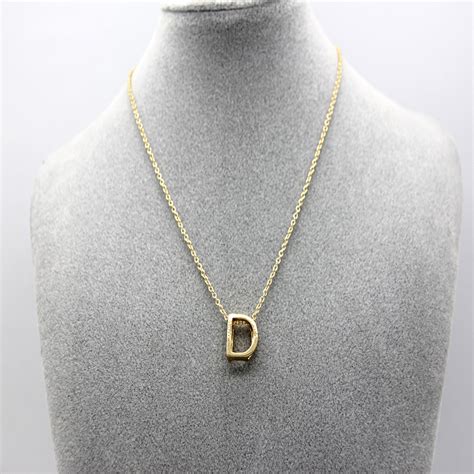 Legenstar Letter Necklaces Pendants Alphabet Initial Necklace Gold Color Choker Necklace Women