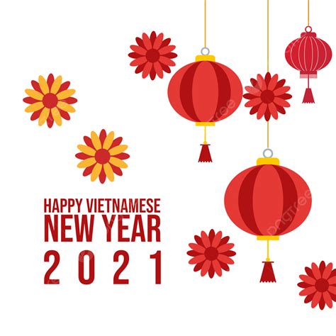 Vietnamese New Year Vector Art Png New Vietnamese Year 2021 2021