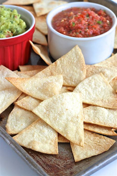 Combine all the ingredients in a mixing bowl, stirring well to incorporate. Baked Tortilla Chips | The BakerMama
