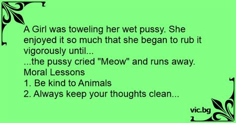 A Girl Was Toweling Her Wet Pussy She Enjoyed It So Much That She