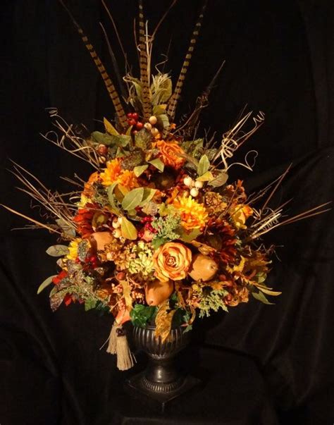 Large Beautiful Fall Arrangement Of Silk By Designsbyheartworks Fall