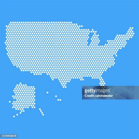 Dotted Map Of California Photos And Premium High Res Pictures Getty