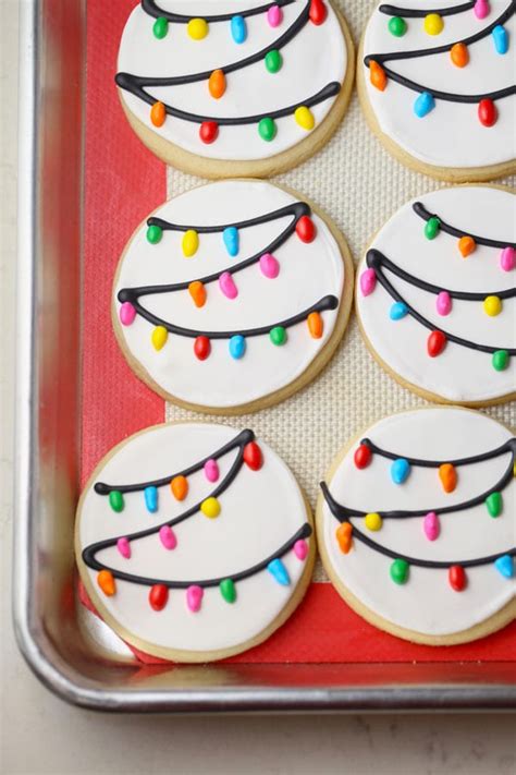 And i do have a little bag of xanthan gum to burn through. Christmas Lights Royal Icing Sugar Cookies - Mom Loves Baking