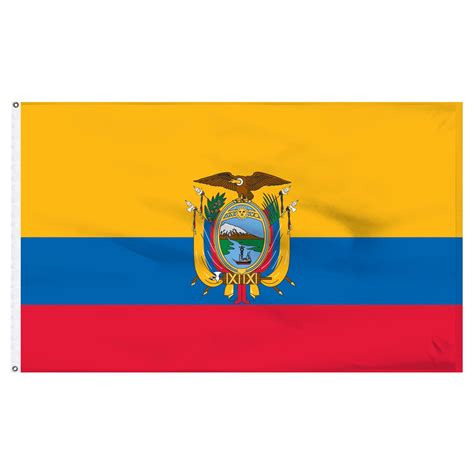 Ecuador Flag 2ft X 3ft Nylon