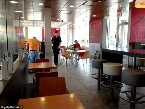 Man Receives Oral Sex In Mcdonalds Pennsylvania Daily Mail Online