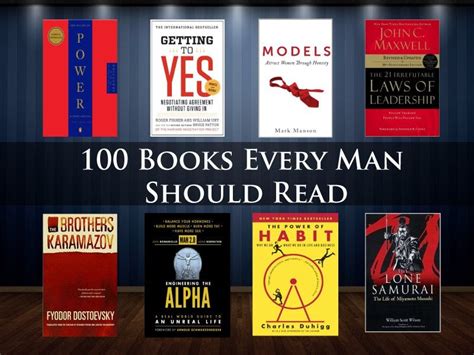 100 Books Every Man Should Read Becomeaman