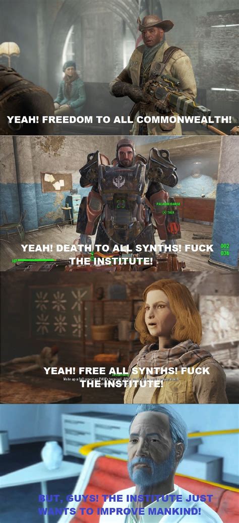 Spoilers My Feelings Throughout Fallout 4 Fallout 4 Funny Fallout