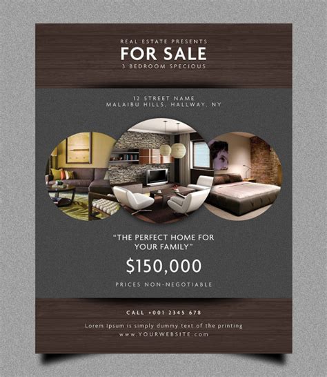 28 Best Real Estate Flyers Word Psd Eps Vector Ai