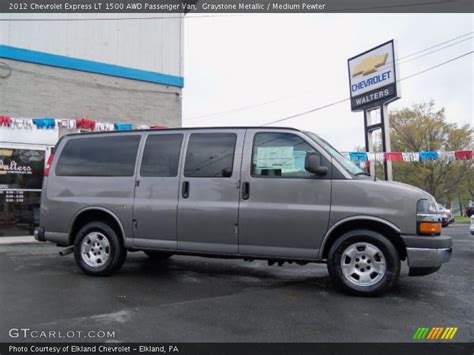 2012 Chevrolet Express Lt 1500 Awd Passenger Van In Graystone Metallic