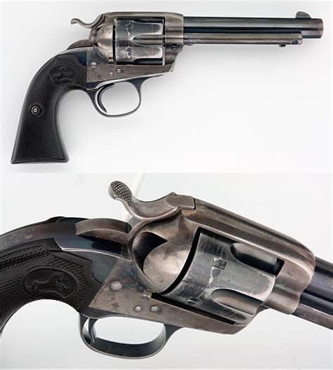 Colt Bisley Model Saa 1st Generation Revolver 32 Wcf Mfg 1906 Candr Ok