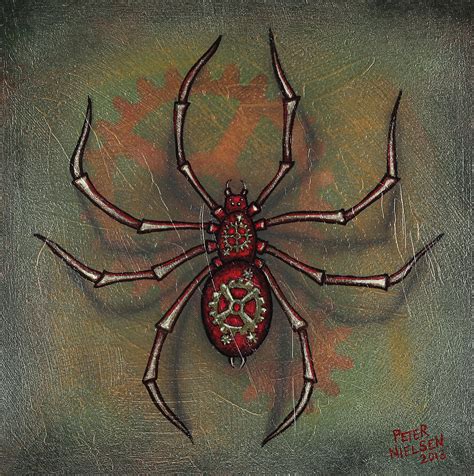 Itsy Spider Painting By Peter Nielsen Pixels