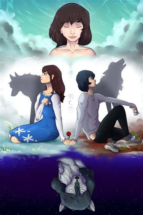 Dance Of Your Nature Yuki And Ame The Wolf Children From