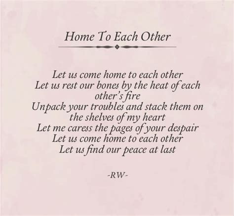 Home To Each Other Affair Quotes Secret Love Love You Poems