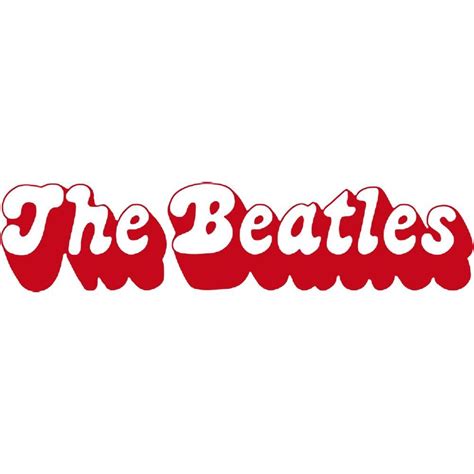 Unlike many modern emblems, the legendary beatles logo was created in a flash. The Beatles 3D Logo Rub-On Sticker - Red - RockMerch