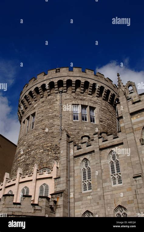 The Record Tower Dublin Castle Dublin Republic Of Ireland Europe