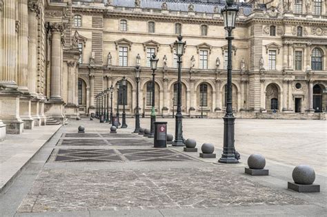 Paris Town Square On A Gloomy Grey Sky Day Hdri Maps And Backplates