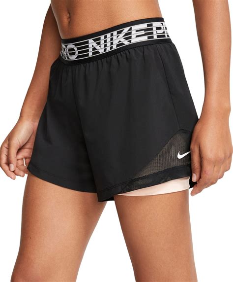 Nike Womens Pro Flex 2 In 1 Shorts Academy