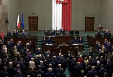 Pierwsze Posiedzenie Sejmu Rp Ix Kadencji Gazeta Polska Vod