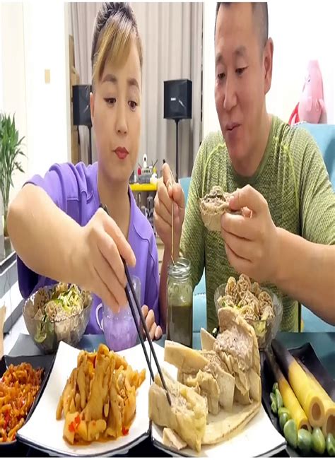 husband and wife mukbang trick 2023 most original eating food show husband husband and wife