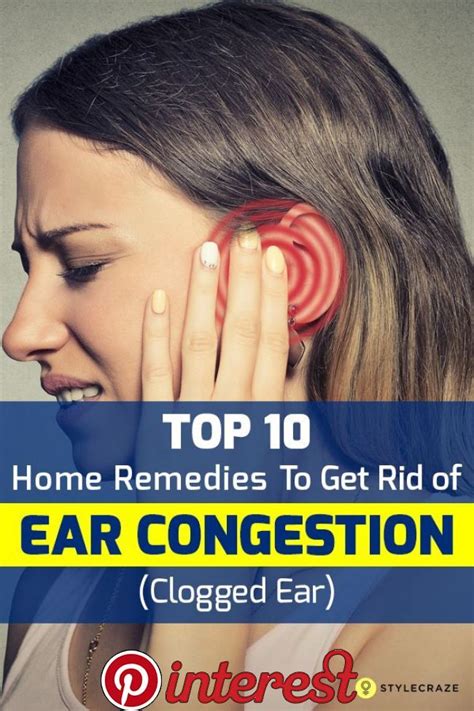 Your Ears Ear Congestion Clogged Ear Remedy Ear Infection Remedy