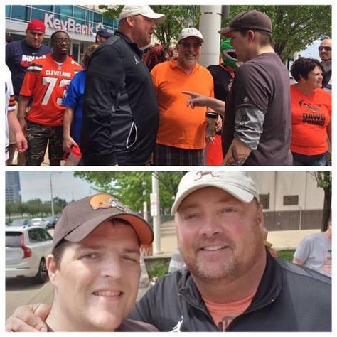 Browns Coach Freddie Kitchens Attends Fans Fundraiser Donates