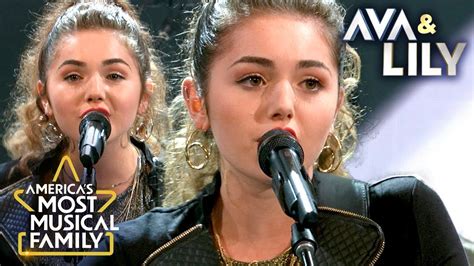 Ava And Lilys Energetic Performance Of Exs And Ohs By Elle King Youtube