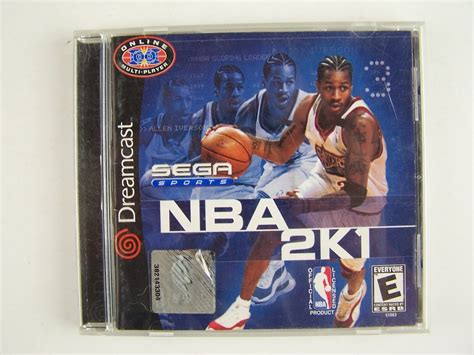 Sega Dreamcast Nba 2k1 Video Game Ebay