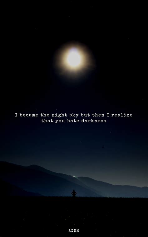 √ Sad Quotes On Dark Night