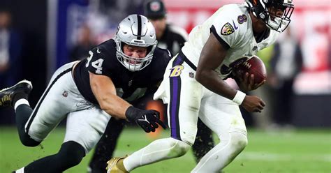 carl nassib first openly gay player in nfl game makes history and stars in thrilling las vegas