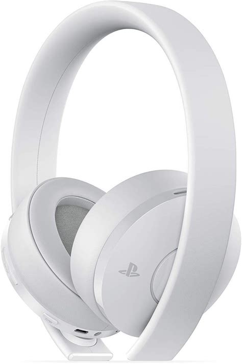 Sony Playstation 4 Gold Wireless Headset 7 1 Surround Sound Ps4 White 711719520856 Ebay