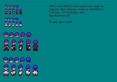 New Smg3 And Smg4 Sprites V2 By Yagoshi On Deviantart