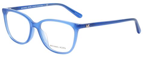 michael kors santa clara cateye twilight navy blue eyeglasses 53mm custom lenses speert
