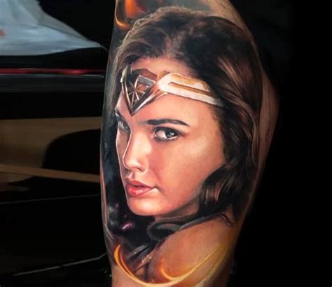 Wonder Woman Tattoo By Sasha O Kharin Wonder Woman Kunst Wonder Woman