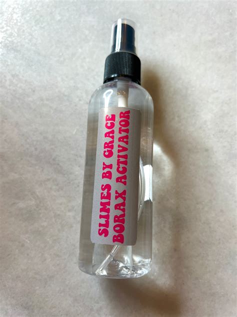 Premade Activator Spray Bottle Slimes By Grace